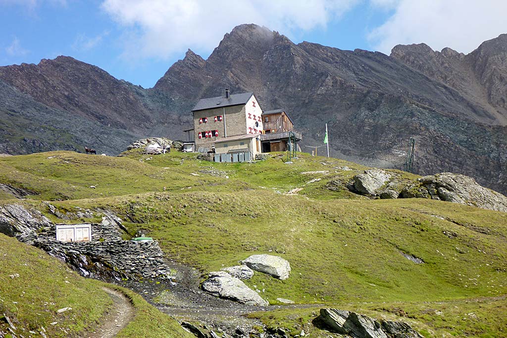 Felbertauernstraße - Sudetendeutschehütte